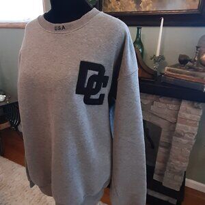 Washington DC Gray Sweatshirt Size L Unisex